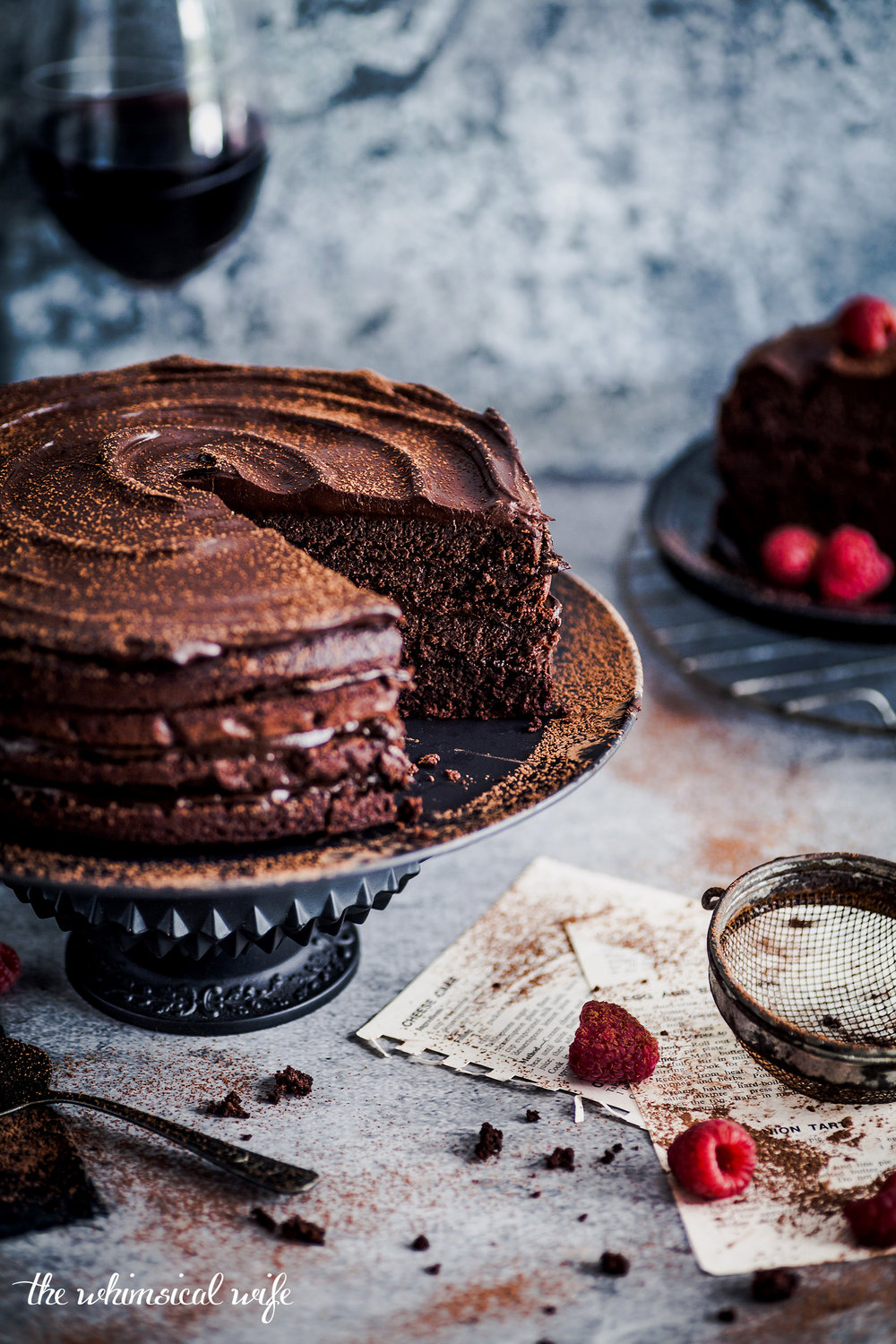 30 Cakes In 30 Days: 1. Dark Chocolate Espresso Mudcake {GF, DF}
